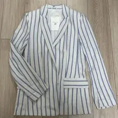 安室奈美恵　H&M ストライプジャケット　新品