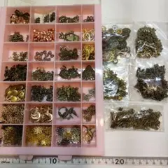 アクセサリーチャーム 金古美 メタル まとめ売り