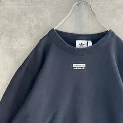 アディダスオリジナルス 【XS】トレーナー スウェット 綿100% 黒