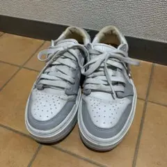 ナイキ ウィメンズ エアジョーダン1 エレベート ロー　ウルフ グレー　23cm