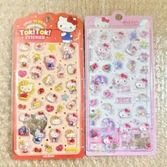 【韓国正規品】キティ サンリオ 3D ボンドロシール 2種