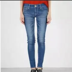 moussy  パウダーデニム 26  マウジー  AZUL