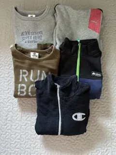 美品込ブランドトップス5点プーマ⭐︎チャンピオン☆ロゴス☆ハイキング150