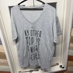 MARC JACOBS Tシャツ　グレー　XLのサムネイル