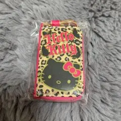 サンリオ　ハローキティ　キティ　スマートキーケース　ヒョウ柄　　プライズ