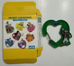ミッキー＆フレンズ シークレットカラビナ ハート形 retro グーフィー