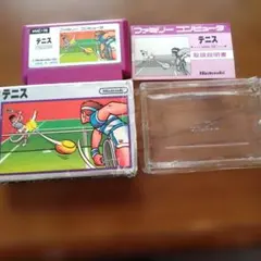 ファミコンソフト テニス HVC-TE
