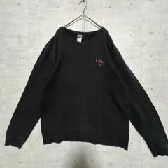 J38 Jellan 刺繍デザイン スウェット トレーナー シンプル 古着