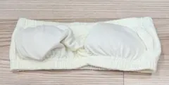 ベアトップ ブラトップ カップ付き ホワイトのサムネイル