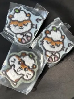コロコロクリリン　はま寿司　ワッペンシール　3個セット