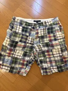 TOMMY HILFIGER パッチワーク ショートパンツ 34インチ