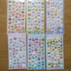 立体シール ６枚セット