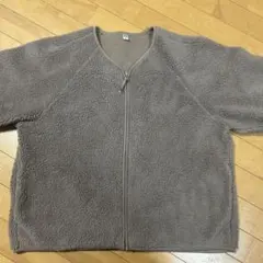 ユニクロ UNIQLO ボア フリース 3XL ベージュ 美品