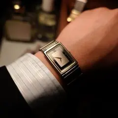 80s Vintage Seiko シャリオ タンク ブラック文字盤 SGP - メルカリ