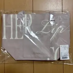 her lip to Daily Logo Tote monotone - メルカリ
