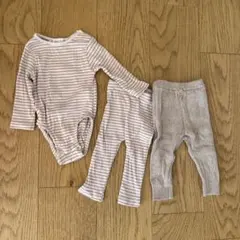 ZARA ロンパース・レギンスセット 3-6ヶ月　68cm