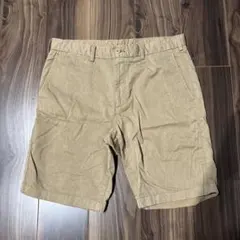 UNIQLO ベージュ ショートパンツ メンズ　Mサイズ