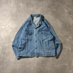 USA製MENARDSデニムジャケットGジャンイーグル雰囲気系古着短丈L