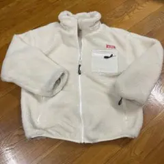xgirlフリースジャケット クリーム色