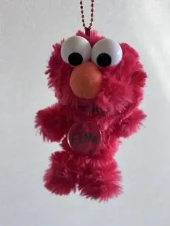 USJ公式❣️Elmo エルモ　ぬいぐるみマスコット 約14cm