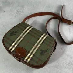 Burberry's バーバリーズ ショルダーバッグ カーキ シャドーチェックのサムネイル