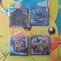 ワンピース大海賊シールウエハース LOG12 4枚セット