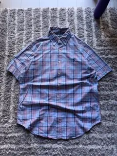 90s Ralph Lauren CLASSIC FIT 半袖BDシャツ M