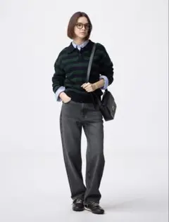 GU ハイライズストレートジーンズ 新品未使用