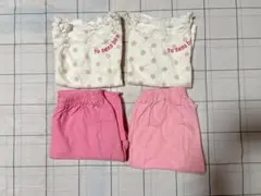 女の子 ベビー 半袖 トップス ズボン セット 双子 年子 まとめ売り