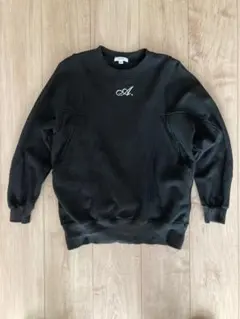 a.v.v. トレーナー　黒　150