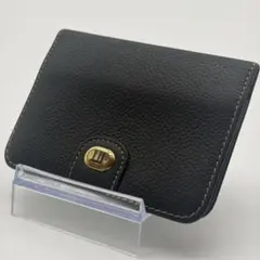 dunhill 名刺入れ カードケース ブラック レザー ロゴプレートのサムネイル