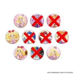 アイカツ！ 星宮いちご まとめ売り 缶バッジ ハピクロ エンジェリー