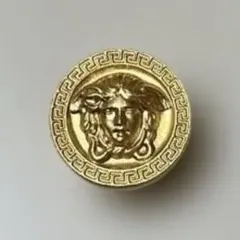 VERSACE メデューサ ピンバッジ ゴールド