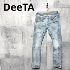 DeeTA ディーティーエー メンズ ルーズスキニーデニム スキニージーンズ
