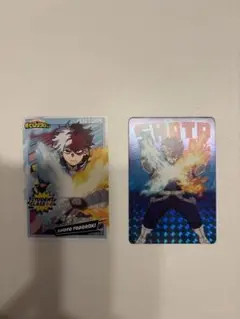 ヒロアカ ヒーローズチップ3 轟焦凍 レア ノーマル セット