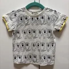 Love&Peace&Moneyアニマル柄 半袖Tシャツ ホワイトのサムネイル