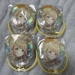 学園アイドルマスター　GiGO限定　オーロラ箔押し缶バッジ　藤田ことね