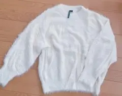 エイチケーワークスロンドン　ふわふわシャギーニット