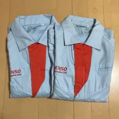 美品　DENSO デンソー　作業服　半袖　Mサイズ　2枚セット