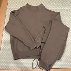 ESSENTIALS カーキーブラウン　スウェットセット