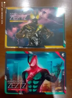 仮面ライダーゼッツ スクラッチカードダス　キャンペーン　イナズマプラズマ