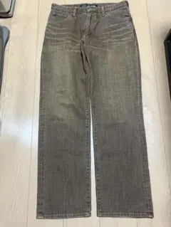 ⭐︎希少⭐︎ Wrangler ブラウン デニム ストレートレッグパンツ