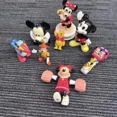 【レア・レトロ含】ディズニー フィギュア 8点セット（ミッキー・ミニー・プーさん