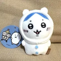 ナガノのくま ちいかわにかぶられたミニマスコット ハチワレのサムネイル