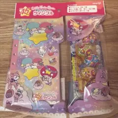 明治　リトルツインスターズ　ツインクル　お星さまのシール帳セット