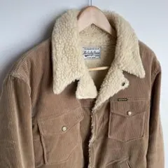 WACKOMARIA コーデュロイ ボア襟ジャケット