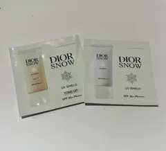 Dior ディオール　スノー　UVシールド　50+ 2点