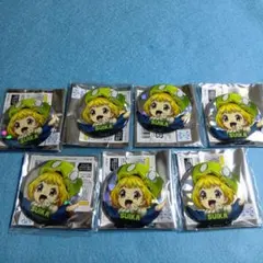 スイカ　ホログラム缶バッジ　７個セット　Dr.STONE　ドクスト