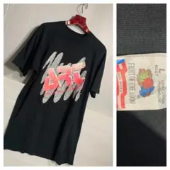 90'sヴィンテージART THE SOUND OF アートTシャツ黒L