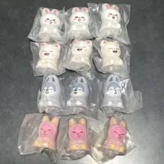 SKZOO　ライトマスコット　4種12個 スキズ　straykids ガチャ